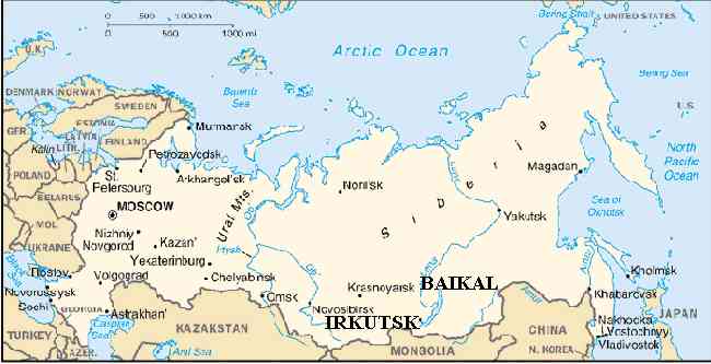 Itäsiperianlaikan alkuperäinen levinneisyys alue on valtavan kokoinen  Itä-Siperia , Jenisei-joesta itään, vuoristo ja taiga-alueineen